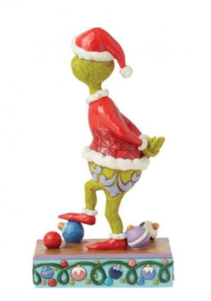 The Grinch by Jim Shore - Grinch Stepping on an Ornament