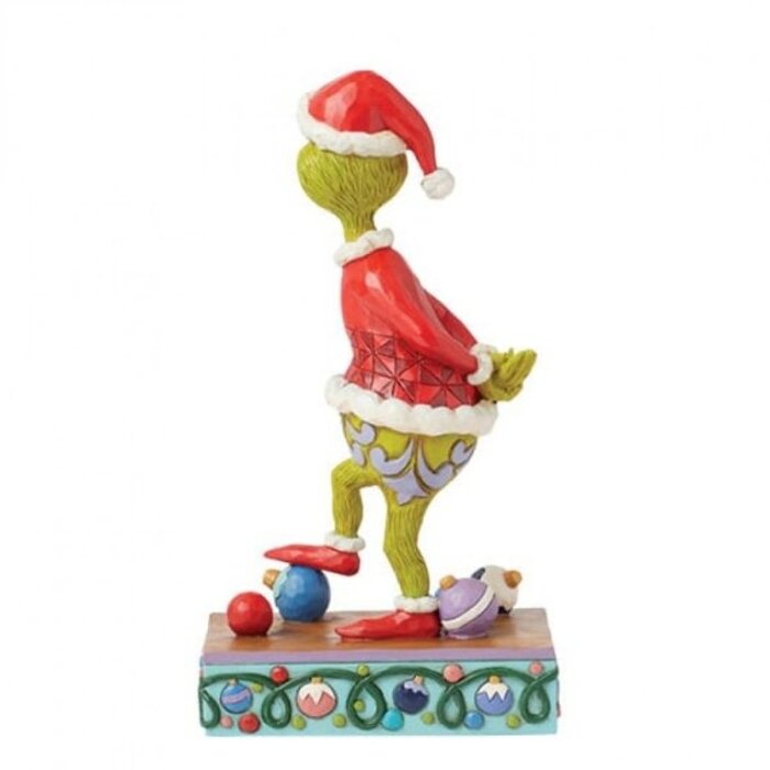 The Grinch by Jim Shore - Grinch Stepping on an Ornament