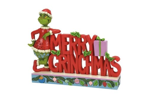 The Grinch by Jim Shore Merry Grinch-Mas (PRE-ORDER) - The Grinch by Jim Shore