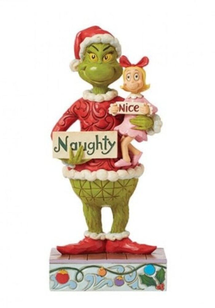 The Grinch by Jim Shore - Naughty Nice Grinch and Cindy