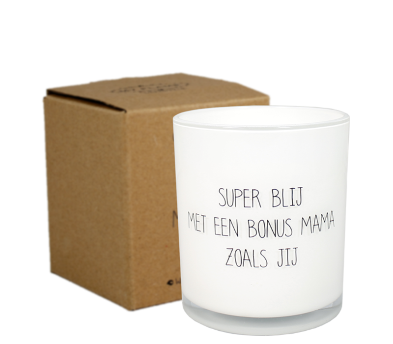 My Flame - Super blij met een bonus mama zoals jij - Sojakaars