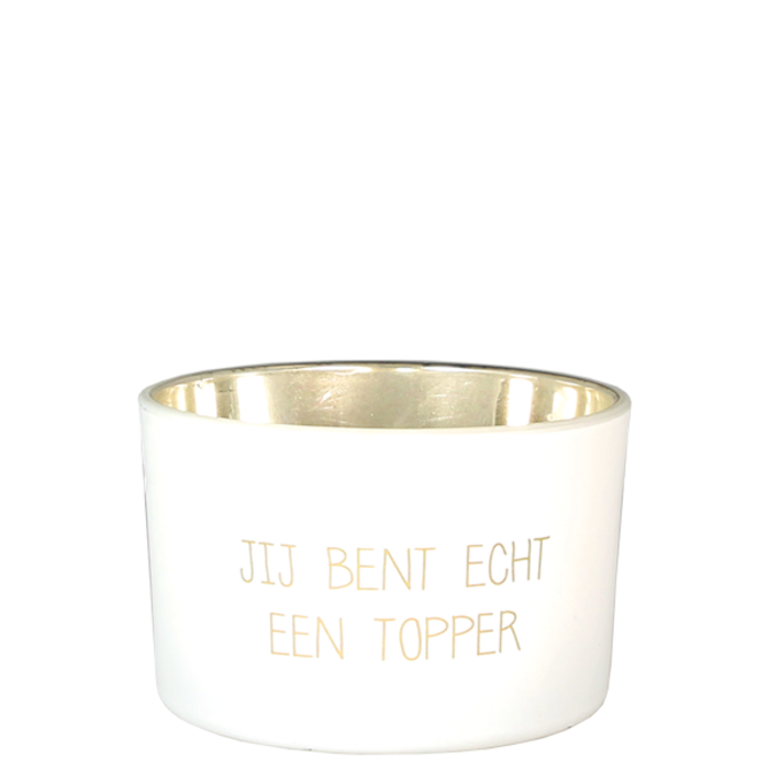 My Flame Lifestyle Jij bent echt een topper - Sojakaars - My Flame