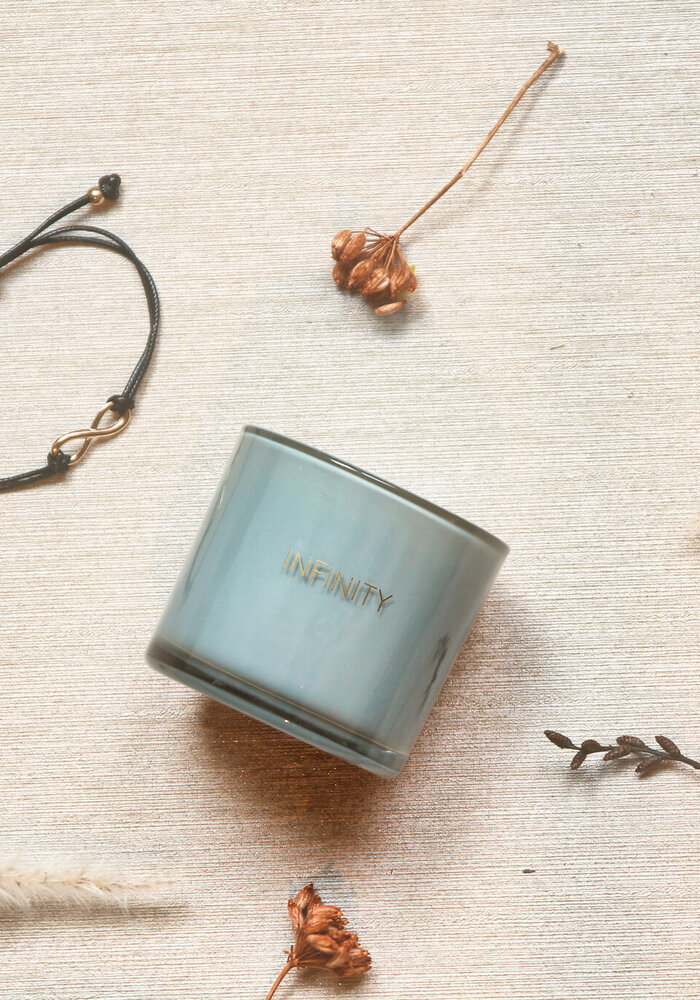 My Flame - Infinity - Geurkaars met wens-armband