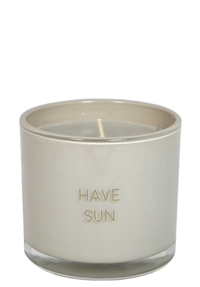 My Flame - Have Sun - Geurkaars met wens-armband
