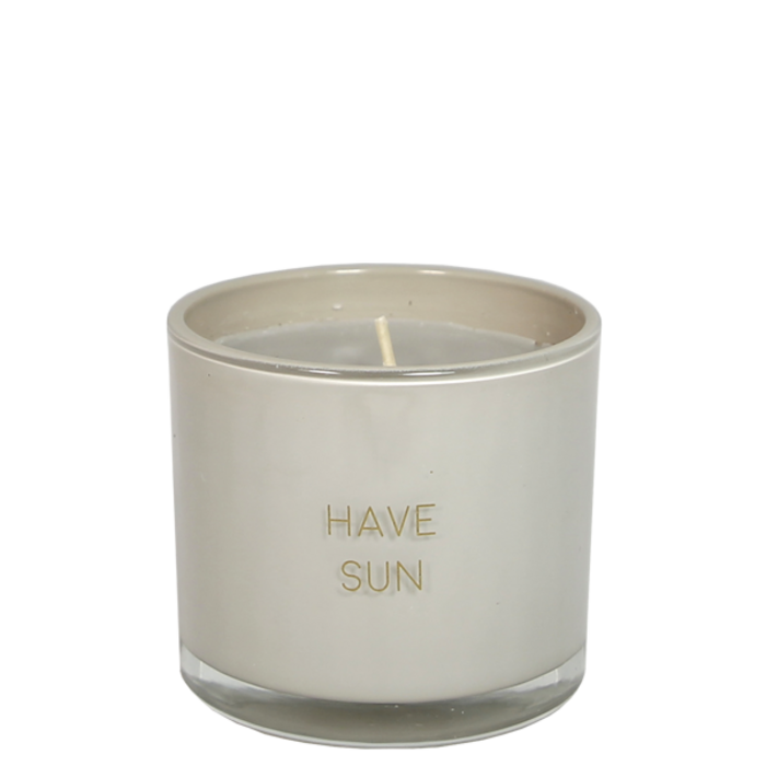 My Flame - Have Sun - Geurkaars met wens-armband
