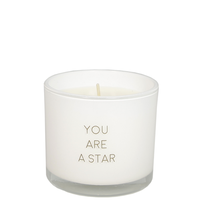 My Flame - You are a Star - Geurkaars met wens-armband