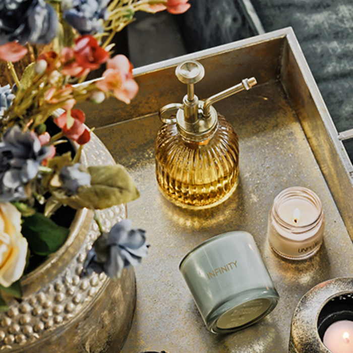 My Flame - Infinity - Geurkaars met wens-armband