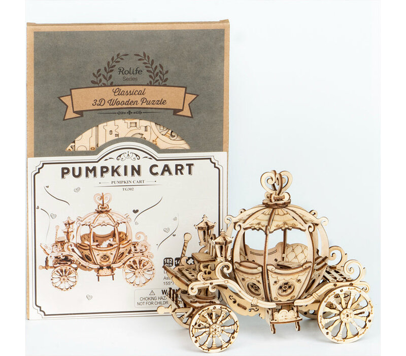 Robotime - Pumpkin Cart