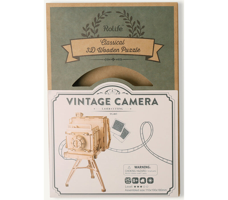 Robotime - Vintage Camera