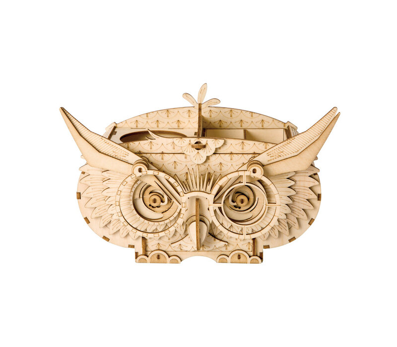 Robotime - Owl Storage Box