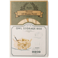 Robotime - Owl Storage Box