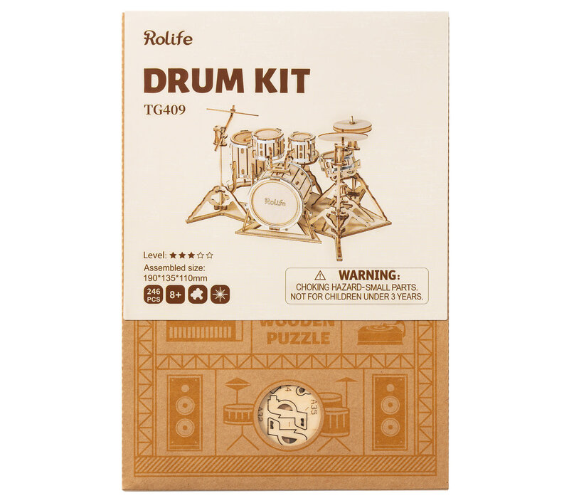 Robotime - Drum Kit