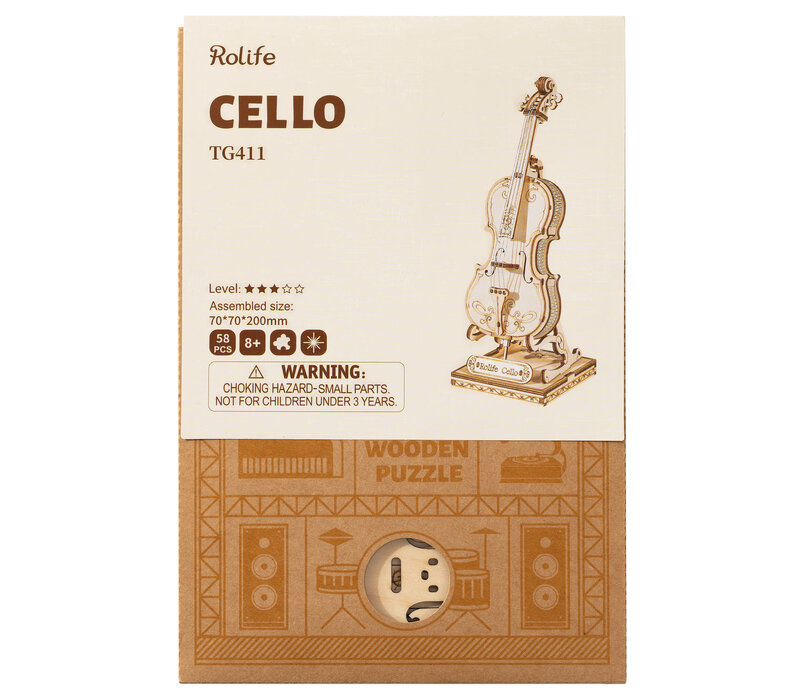 Robotime - Cello