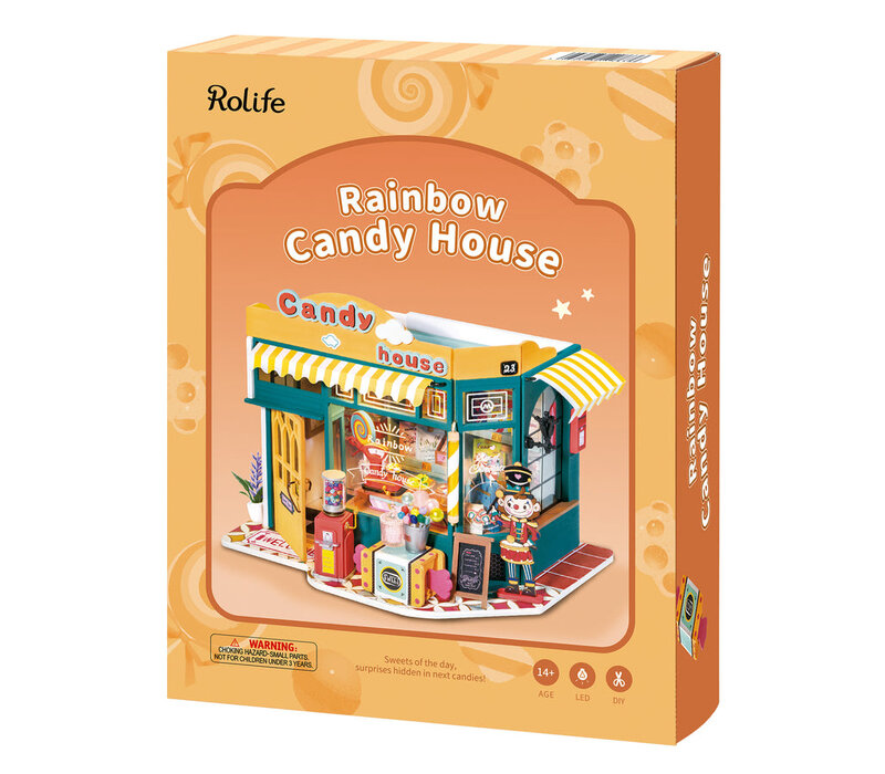 Robotime - Rainbow Candy House