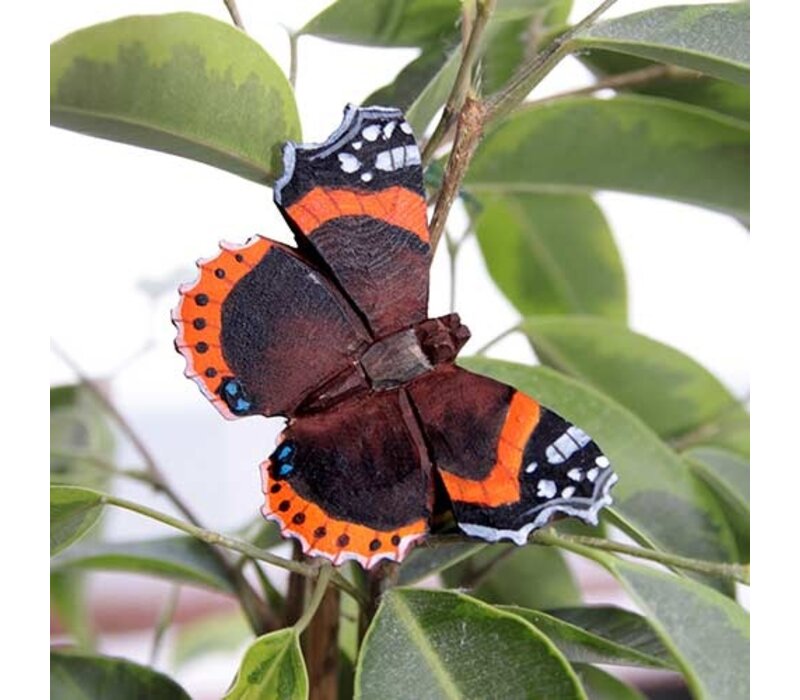 Wildlife Garden - Magnet Butterfly Red Admiral