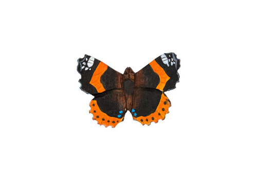 Wildlife Garden Red Admiral Butterfly Magnet - Wildlife Garden