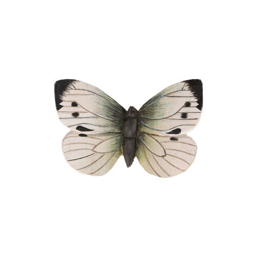 Large White Butterfly Magnet - Wildlife Garden 