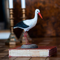 Wildlife Garden - White Stork DecoBird