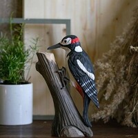 Wildlife Garden - Great Spotted Woodpecker DecoBird