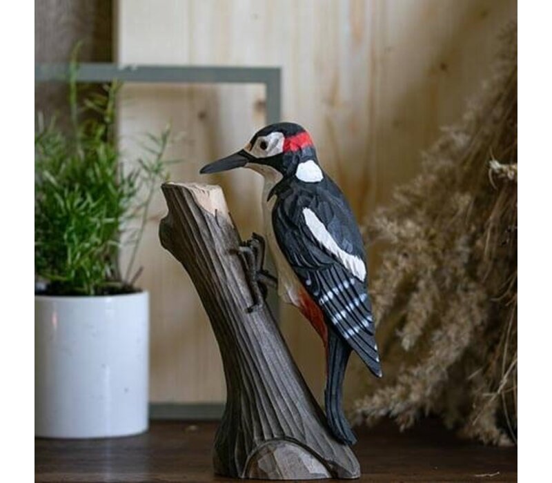 Wildlife Garden - Great Spotted Woodpecker DecoBird