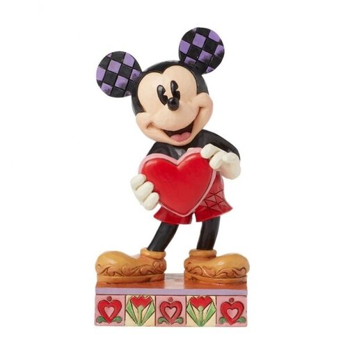 A Love Note (Mickey with Heart) - Disney Traditions 