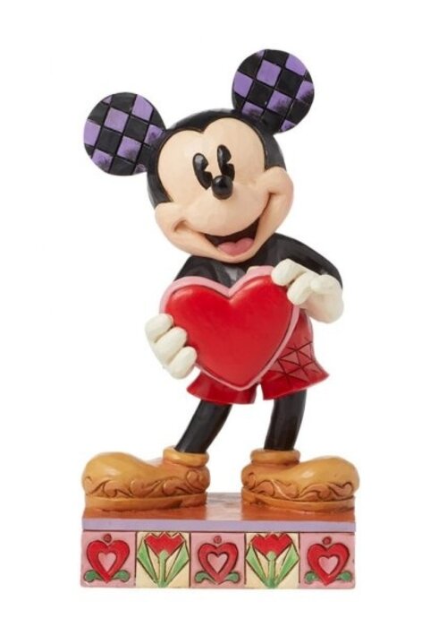 Disney Traditions A Love Note (Mickey with Heart) - Disney Traditions
