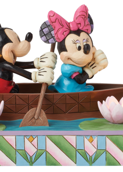 Disney Traditions Row-mance is in the Air (Mickey & Minnie in a Rowboat) - Disney Traditions