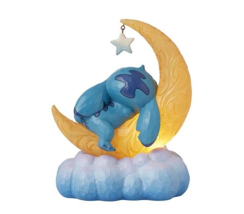 Disney Traditions - Sweet Dreams (Stitch & Scrump on Light-up Moon)