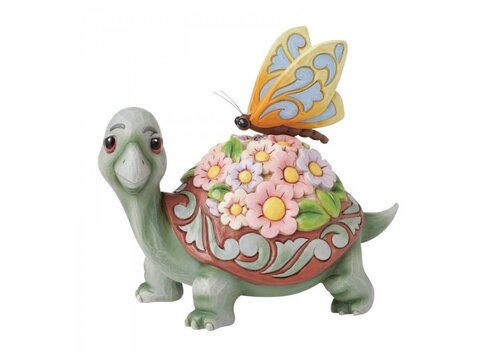 Heartwood Creek A Delicate Friendship (Turtle with Flower Shell PRE-ORDER) - Heartwood Creek