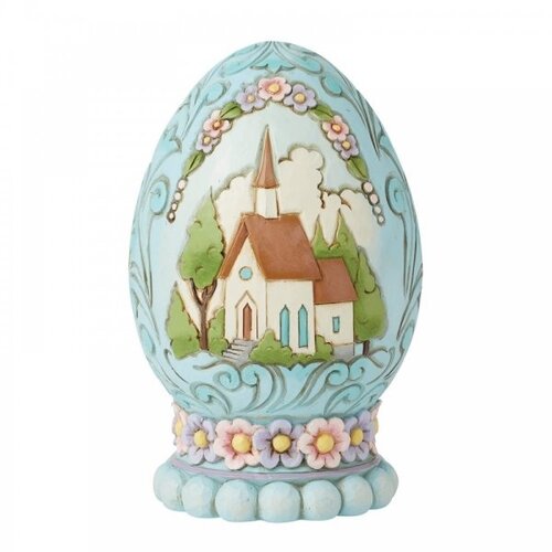 Let Us Rejoice (Church Egg Diorama) - Heartwood Creek 