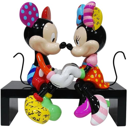 Mickey and Minnie Mouse Love - Disney by Britto 