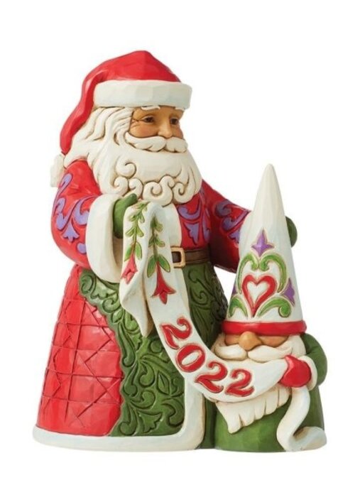 Heartwood Creek 2022 Santa with Gnome - Heartwood Creek