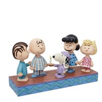 Peanuts by Jim Shore - Peanunts Gang in Christmas PJ's