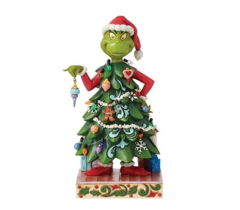 The Grinch by Jim Shore - The Grinch Dressed as a Christmas Tree