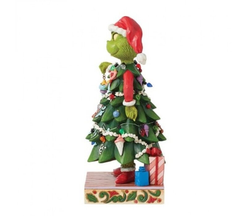 The Grinch by Jim Shore - The Grinch Dressed as a Christmas Tree