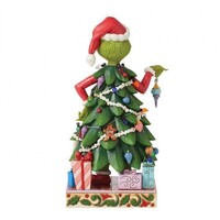 The Grinch by Jim Shore - The Grinch Dressed as a Christmas Tree