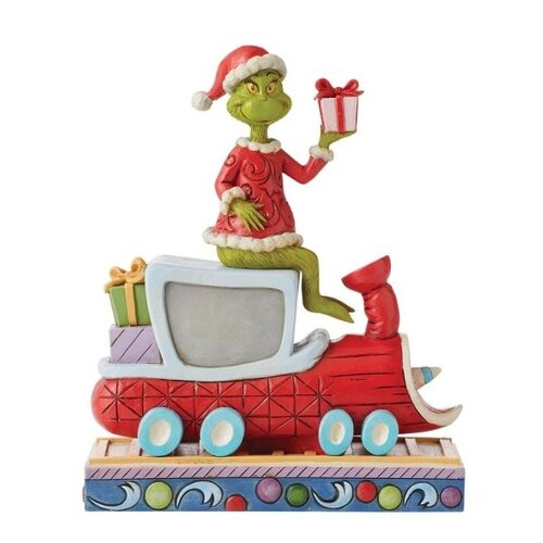 Grinch on Train - The Grinch by Jim Shore 