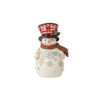 Heartwood Creek - Pint Sized Snowman with Large Hat