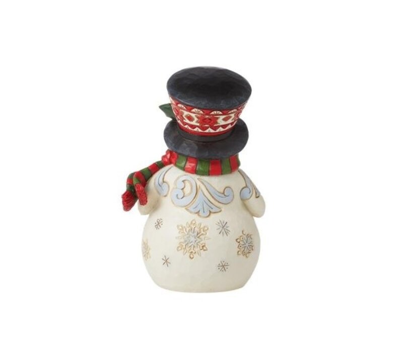 Heartwood Creek - Pint Sized Snowman with Large Hat