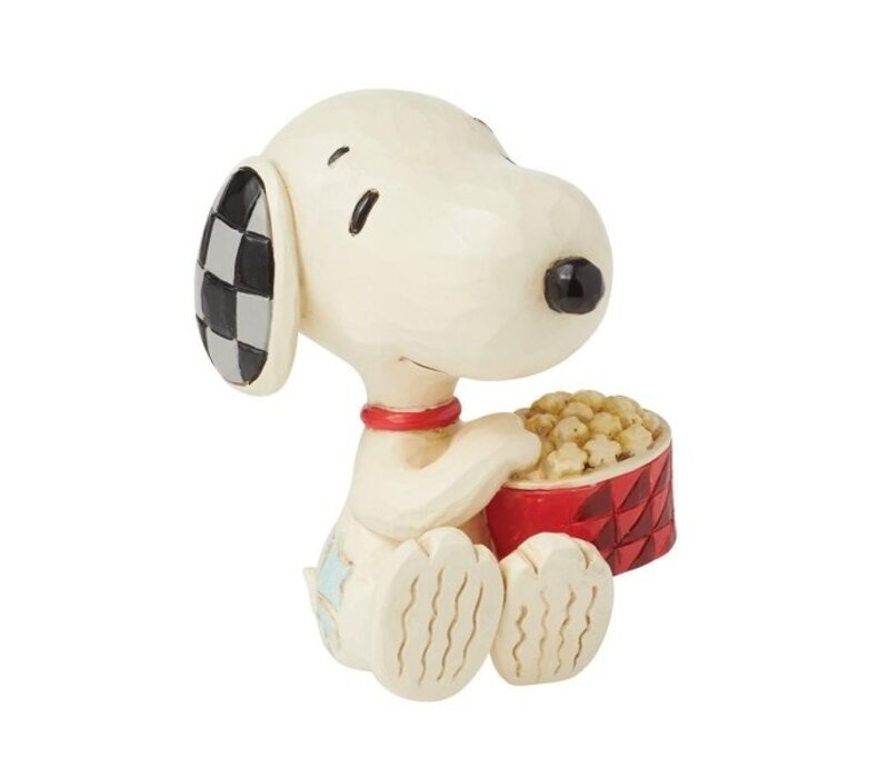 Peanuts by Jim Shore - Snoopy Popcorn Mini