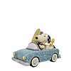 Peanuts by Jim Shore Peanuts by Jim Shore - Sunny Drives and Surfing Waves (Snoopy Surfboard Car)