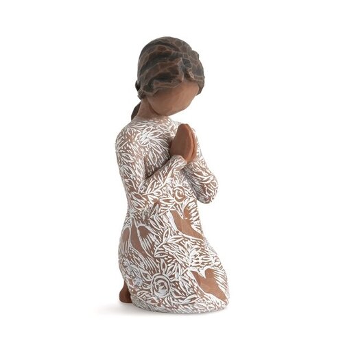 Prayer of Peace (Darker Skin & Hair) - Willow Tree 