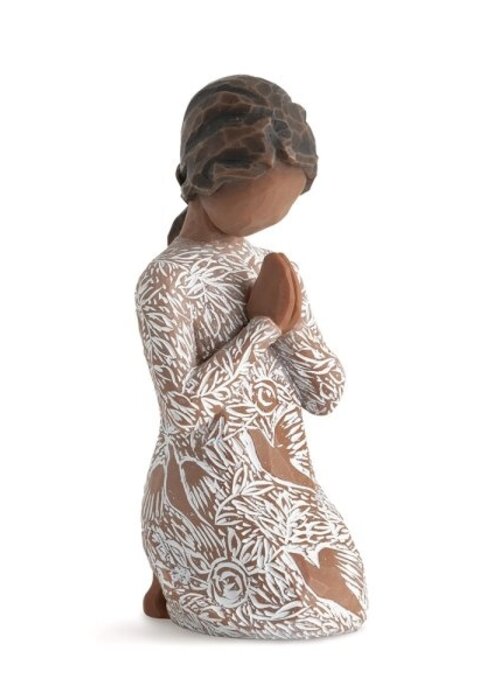 Willow Tree Prayer of Peace (Darker Skin & Hair) - Willow Tree