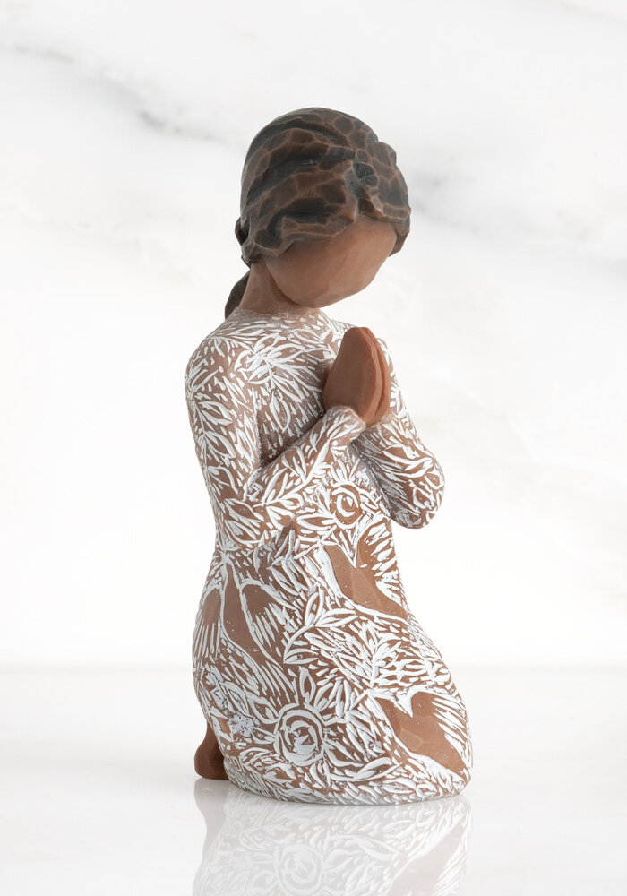 Willow Tree - Prayer of Peace (Darker Skin & Hair)