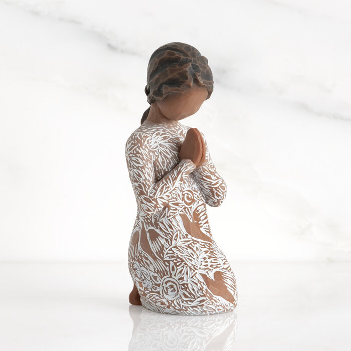 Willow Tree - Prayer of Peace (Darker Skin & Hair)