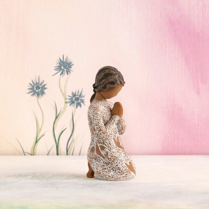 Willow Tree - Prayer of Peace (Darker Skin & Hair)