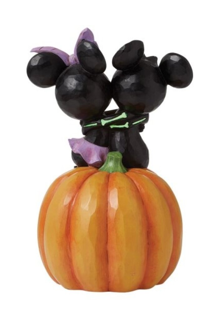 Disney Traditions - Spine-tingling Sweethearts (Mickey & Minnie LED Pumpkin)