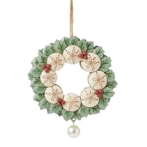 Sand Dollar Hanging Ornament - Heartwood Creek 