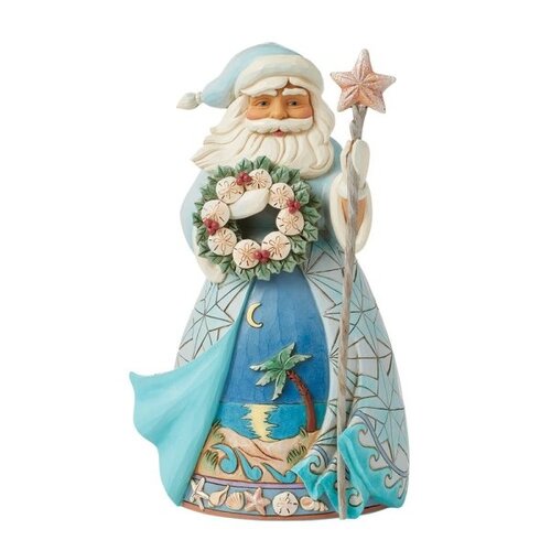 Shell-abrate the Season (Santa with Sand Dollar) - Heartwood Creek 