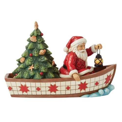 Seas of Giving (Santa in a Boat) - Heartwood Creek 